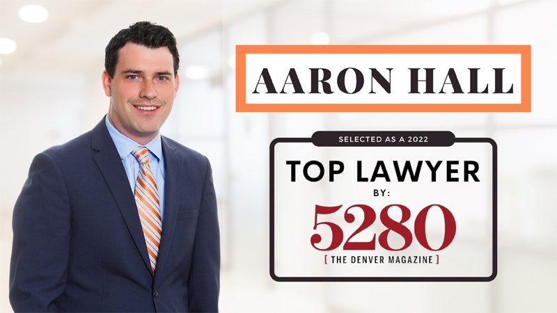 Aaron Hall Named Top Lawyer in Immigration Law by 5280